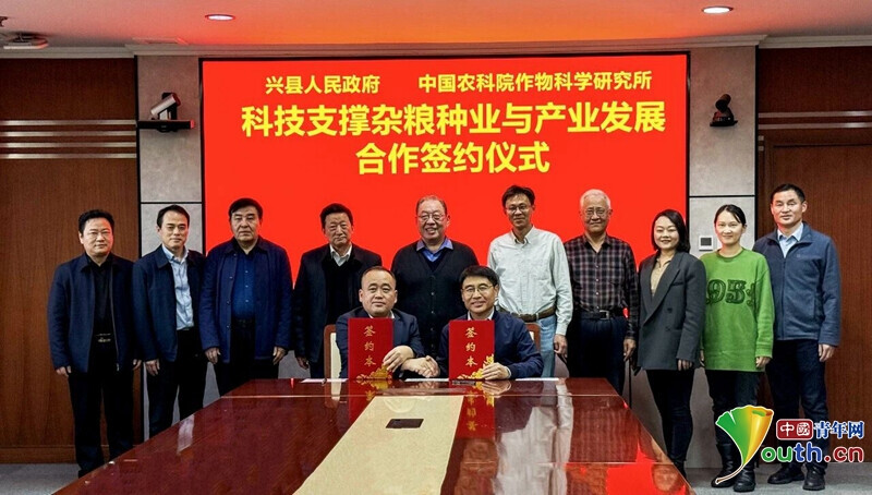 中国农科院作科所携手兴县科技赋能杂粮产业发展