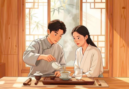 我和你---两心相照，一席清欢